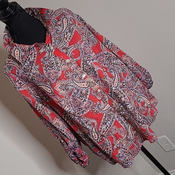 Jones New York  sz 2X button front shirt - Picture 1 of 7